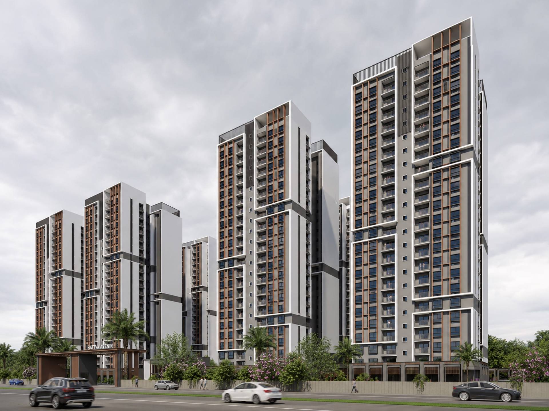 Sattva Avenir residential towers